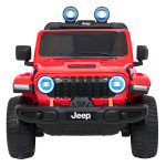 Elektrické autíčko Jeep Wrangler Rubicon Lift 4x4, 24V - červené